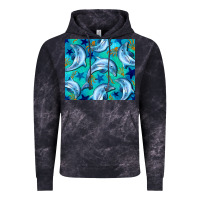 Cloud Black dolphin tumbler Vintage Hoodie - BarkalooDesign