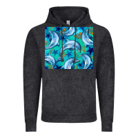 Dolphin Tumbler Vintage Hoodie | Teevron