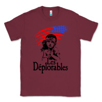 Burgundy les deplorables Classic Tee - baoMotion