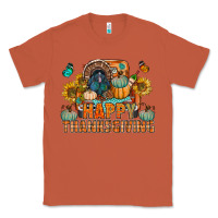 Copper happy thanksgiving with truck bbs Classic Tee - BundleAndBundleShop