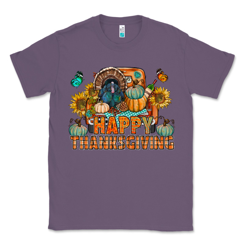 Happy Thanksgiving With Truck Bbs Classic Tee by BundleAndBundleShop | Teevron