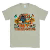 Matcha happy thanksgiving with truck bbs Classic Tee - BundleAndBundleShop