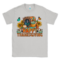 Moon Dust happy thanksgiving with truck bbs Classic Tee - BundleAndBundleShop