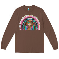 Chestnut easter cross daisy egg rainbow Long Sleeve Tee - Artiststas