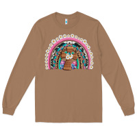 Toasted Coconut easter cross daisy egg rainbow Long Sleeve Tee - Artiststas