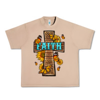 Burro Western Faith Cross Butterfly Urban Heavy Tee - LillyAllenDesigns