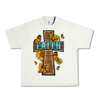Western Faith Cross Butterfly Urban Heavy Tee | Teevron