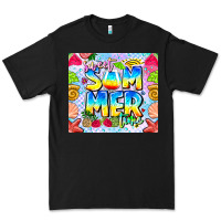 Black Sweet Summer Time Premium Tee - CowhideDigitalArt