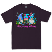 Plum Jesus Is My Anchor Premium Tee - CowhideDigitalArt