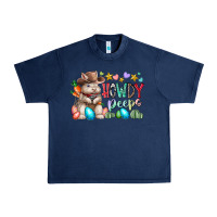 Navy howdy peeps Urban Heavy Tee - RacoonDesign