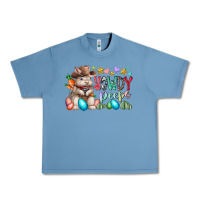 Pebble Blue howdy peeps Urban Heavy Tee - RacoonDesign