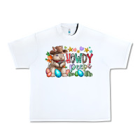 White howdy peeps Urban Heavy Tee - RacoonDesign