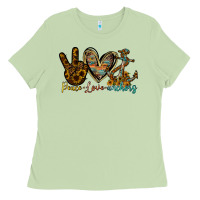 Matcha peace love anchors Ladies Tee - RacoonDesign