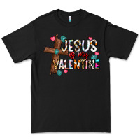 Black jesus is my valentine Premium Tee - CowhideDigitalArt