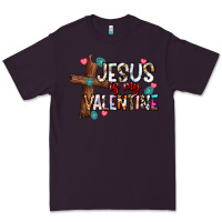 Plum jesus is my valentine Premium Tee - CowhideDigitalArt