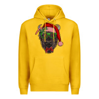 Lemon christmas bison Premium Hoodie - RanaPortraitStore