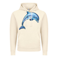 Vintage Artic dolphin Vintage Hoodie - BarkalooDesign