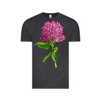 Vintage Black Red Clover Illustrations Vintage Tee - LillyAllenDesigns