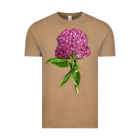 Vintage Coffee Red Clover Illustrations Vintage Tee - LillyAllenDesigns