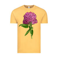 Vintage Mustard Red Clover Illustrations Vintage Tee - LillyAllenDesigns