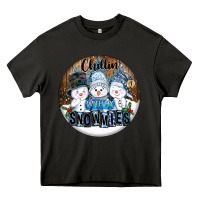 Asphalt Chillin With My Snowmies Heavy Core Tee - FaDigitalArtStudio