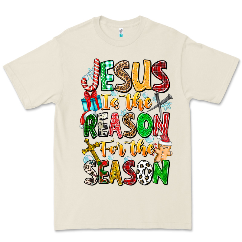 Jesus Is The Reason For The Season Premium Tee by CowhideDigitalArt | Teevron