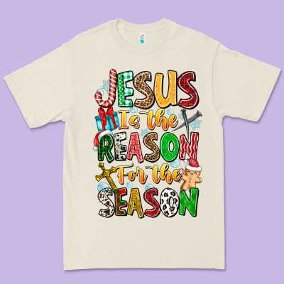 Jesus Is The Reason For The Season Premium Tee Designed By Cowhidedigitalart