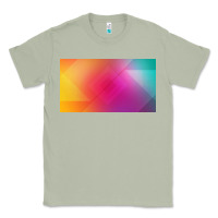 Matcha multicolor abstract lines Classic Tee - chombo