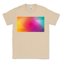 Mushroom multicolor abstract lines Classic Tee - chombo
