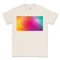 Natural multicolor abstract lines Classic Tee - chombo