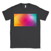Smoke multicolor abstract lines Classic Tee - chombo