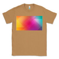 Toasted Coconut multicolor abstract lines Classic Tee - chombo
