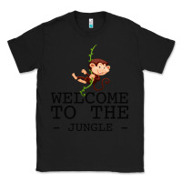 Black Welcome To The Jungle Classic Tee - Bettercallsaul