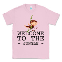 Bubblegum Pink Welcome To The Jungle Classic Tee - Bettercallsaul
