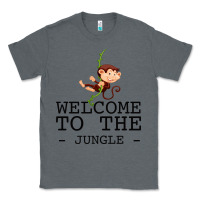 Charcoal Heather Welcome To The Jungle Classic Tee - Bettercallsaul