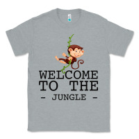 Heather Grey Welcome To The Jungle Classic Tee - Bettercallsaul
