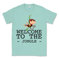 Seafoam Welcome To The Jungle Classic Tee - Bettercallsaul