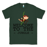Sports Green Welcome To The Jungle Classic Tee - Bettercallsaul