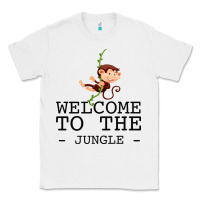 White Welcome To The Jungle Classic Tee - Bettercallsaul