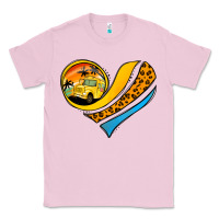 Bubblegum Pink Bus Driver Off Duty Heart Classic Tee - Jasminsmagicworld