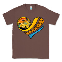 Chestnut Bus Driver Off Duty Heart Classic Tee - Jasminsmagicworld