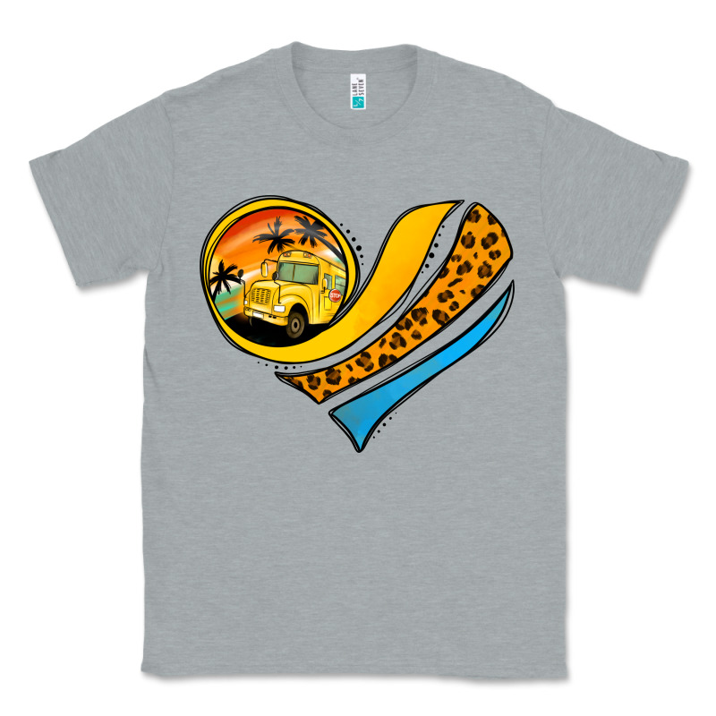 Bus Driver Off Duty Heart Classic Tee by Jasminsmagicworld | Teevron
