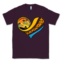 Plum Bus Driver Off Duty Heart Classic Tee - Jasminsmagicworld