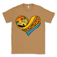 Toasted Coconut Bus Driver Off Duty Heart Classic Tee - Jasminsmagicworld
