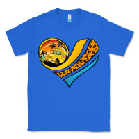 True Royal Bus Driver Off Duty Heart Classic Tee - Jasminsmagicworld