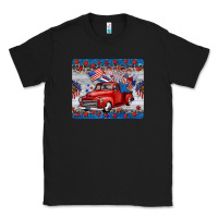 Black american truck 4th of july mousepad Classic Tee - BarkalooDesign
