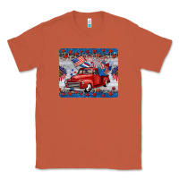 Copper american truck 4th of july mousepad Classic Tee - BarkalooDesign