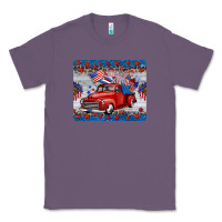 Lavender american truck 4th of july mousepad Classic Tee - BarkalooDesign