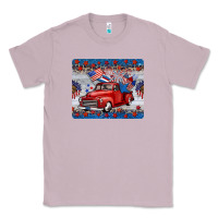 Lilac american truck 4th of july mousepad Classic Tee - BarkalooDesign