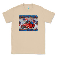 Mushroom american truck 4th of july mousepad Classic Tee - BarkalooDesign